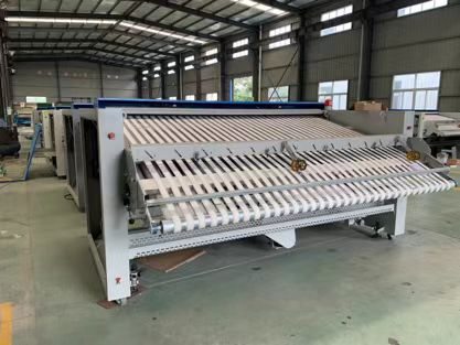 Automatic folding machine front view