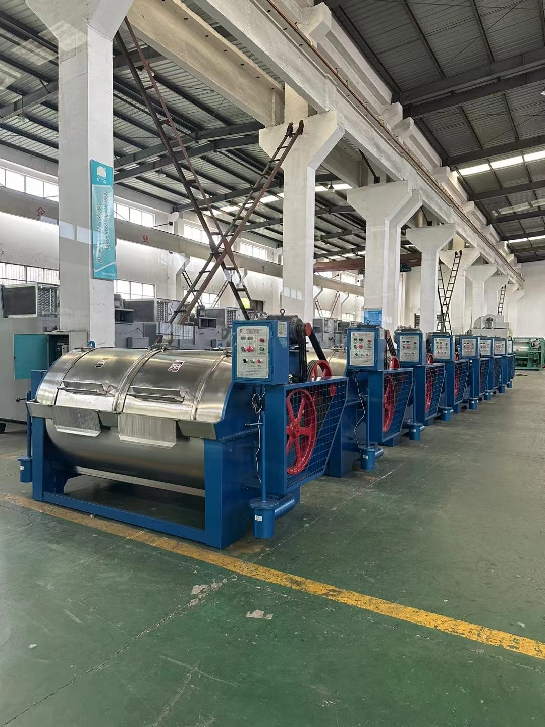XGP horizontal industrial washing machine production line