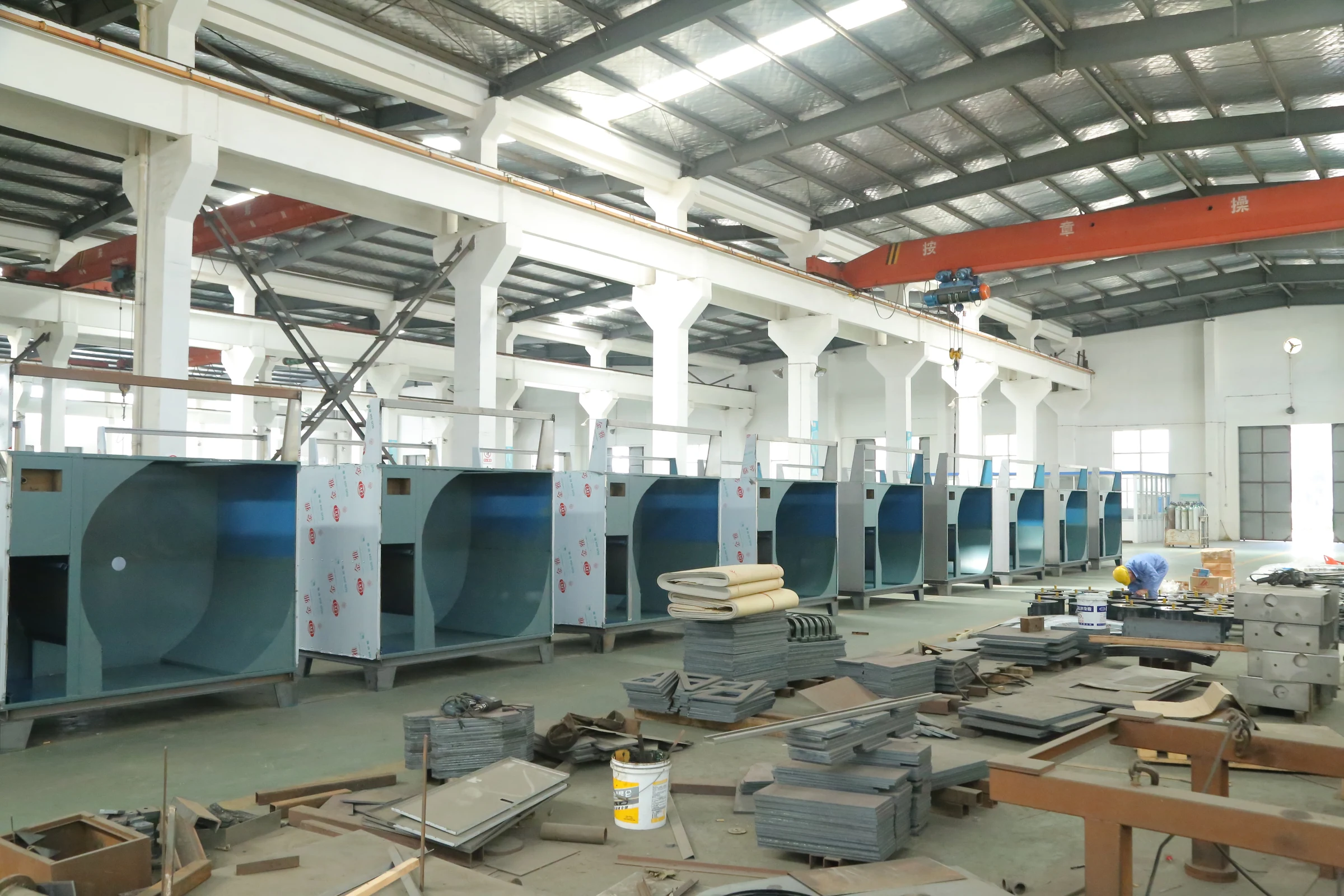 HAIDI dryer workshop for commercial tumble dryers