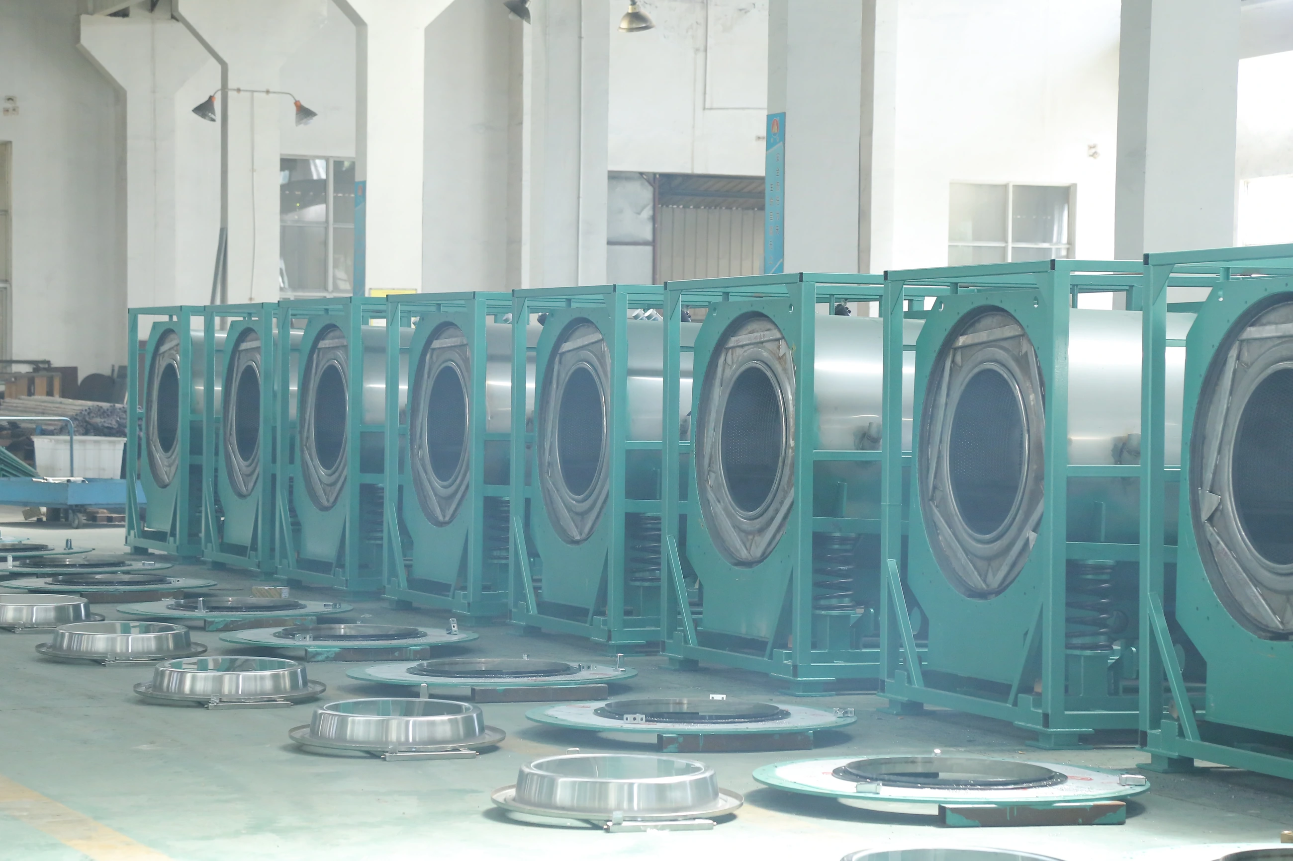 HAIDI washer workshop for industrial laundry equipment
