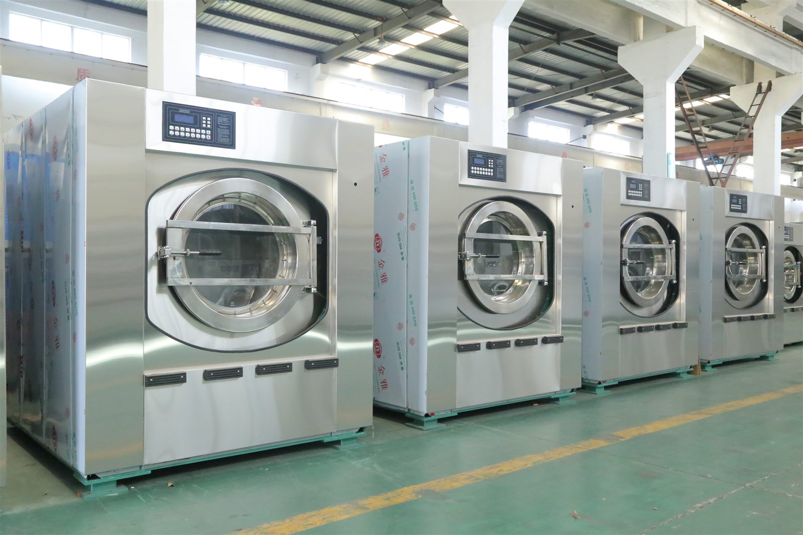 Fully automatic washer extractor